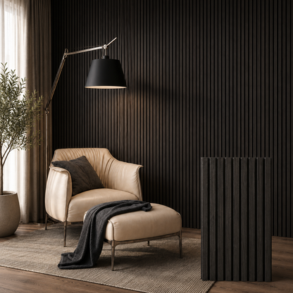 Signature Lamellenwandpaneele aus Eiche – 2,75 x 1,10 m